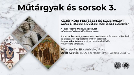 A középkor művészete - folytatódik a Műtárgyak és sorsok előadássorozat